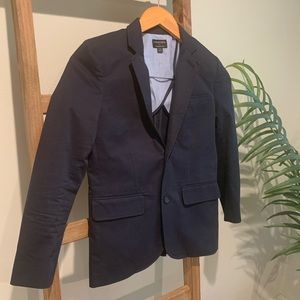 Boys’ Crewcuts Thompson suit jacket in Navy Blue